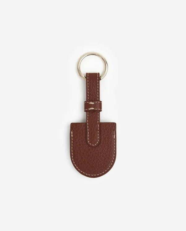 Accessories^Flattered Airy Keyring Leather Cognac