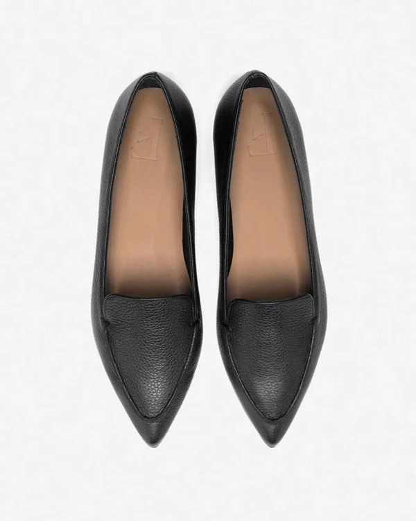 Loafers^Flattered Alex Grained Leather Black