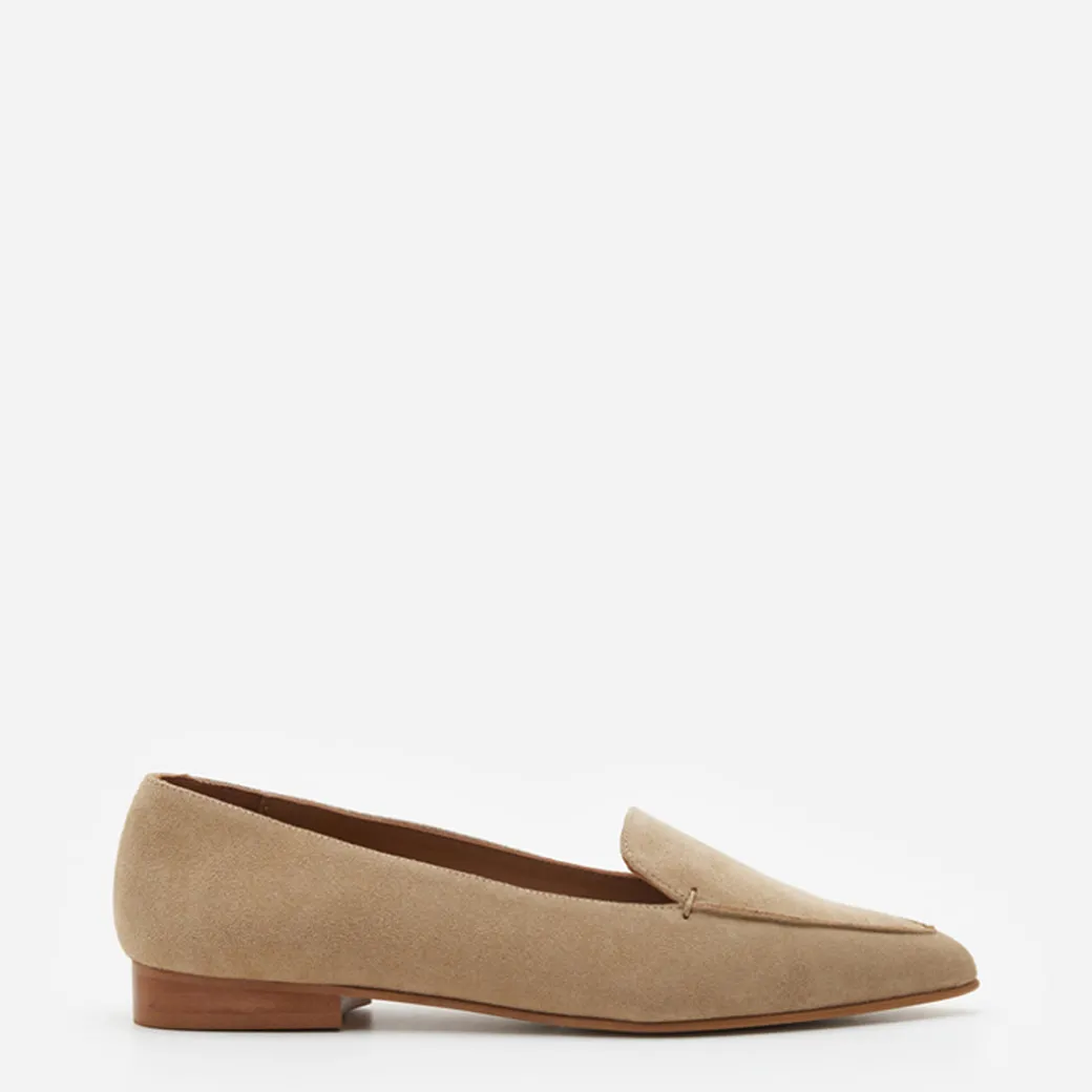 alex_suede_beige_0.webp Loafers^Flattered Alex Suede Beige