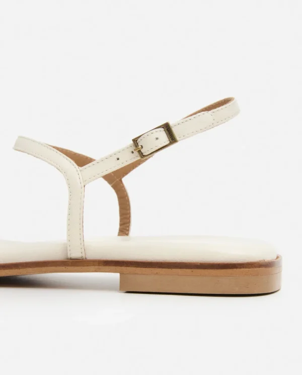 Sandals^Flattered Alice Leather Vanilla