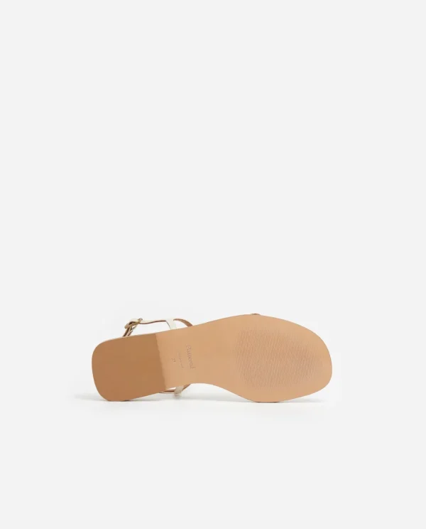 Sandals^Flattered Alice Leather Vanilla