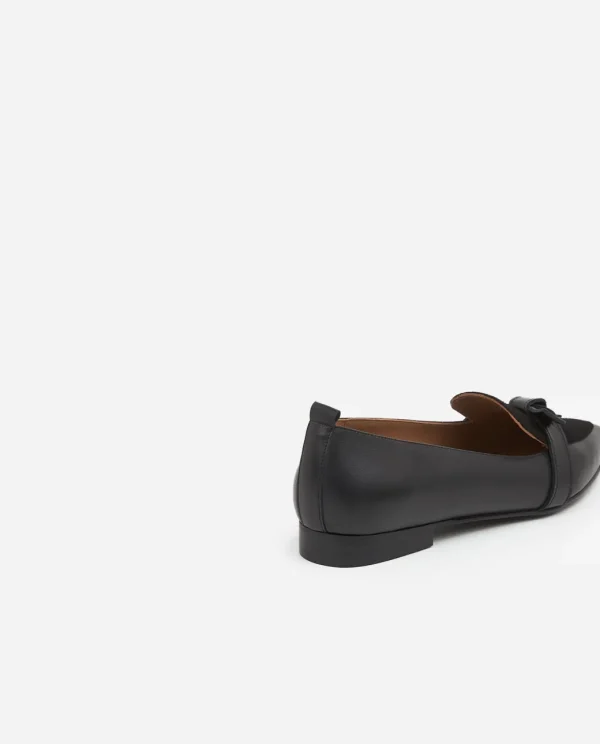 Loafers^Flattered Ally Leather/Suede Black
