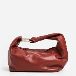 Shoulder Bags^Flattered Amanda Shoulder Bag Leather Red Brick