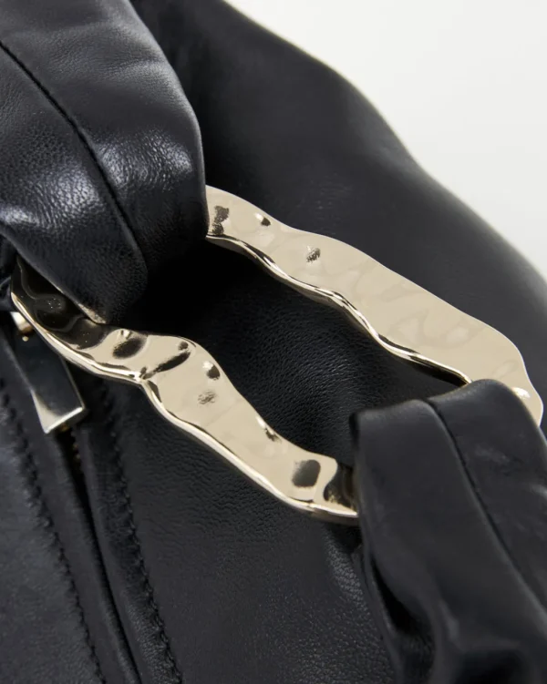 Shoulder Bags^Flattered Amanda Shoulder Bag Leather Black