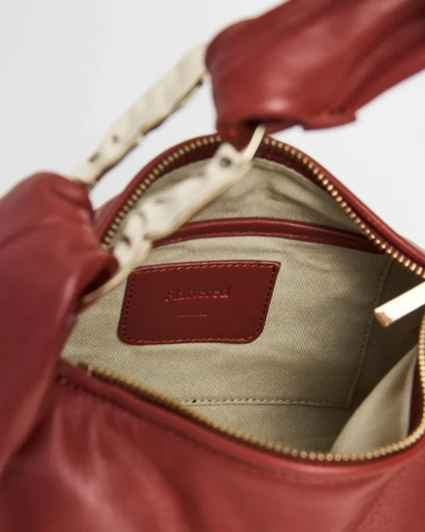 Shoulder Bags^Flattered Amanda Shoulder Bag Leather Red Brick