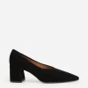 Heels^Flattered Angela Suede Black