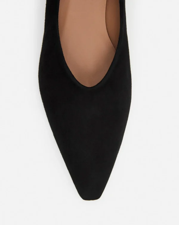 Heels^Flattered Angela Suede Black
