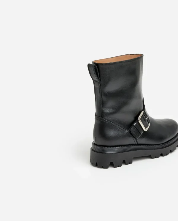 Boots^Flattered Anine Leather Black