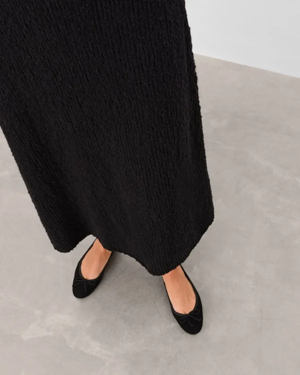 Indoor^Flattered Anna Suede Black