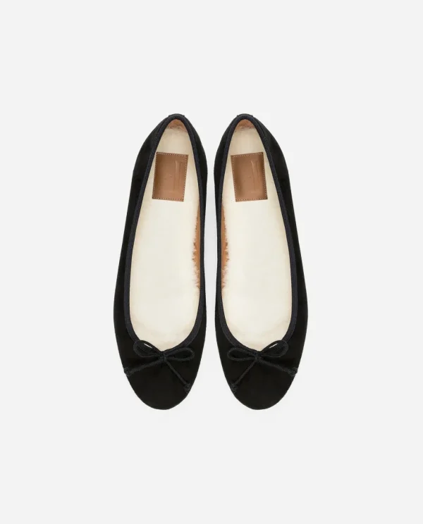 Indoor^Flattered Anna Suede Black
