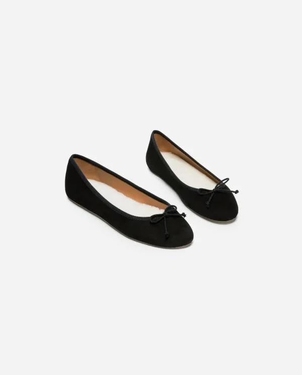 Indoor^Flattered Anna Suede Black
