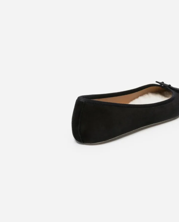 Indoor^Flattered Anna Suede Black