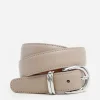 Belts^Flattered Beatrice Belt Leather Taupe