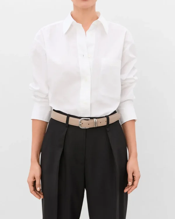 Belts^Flattered Beatrice Belt Leather Taupe