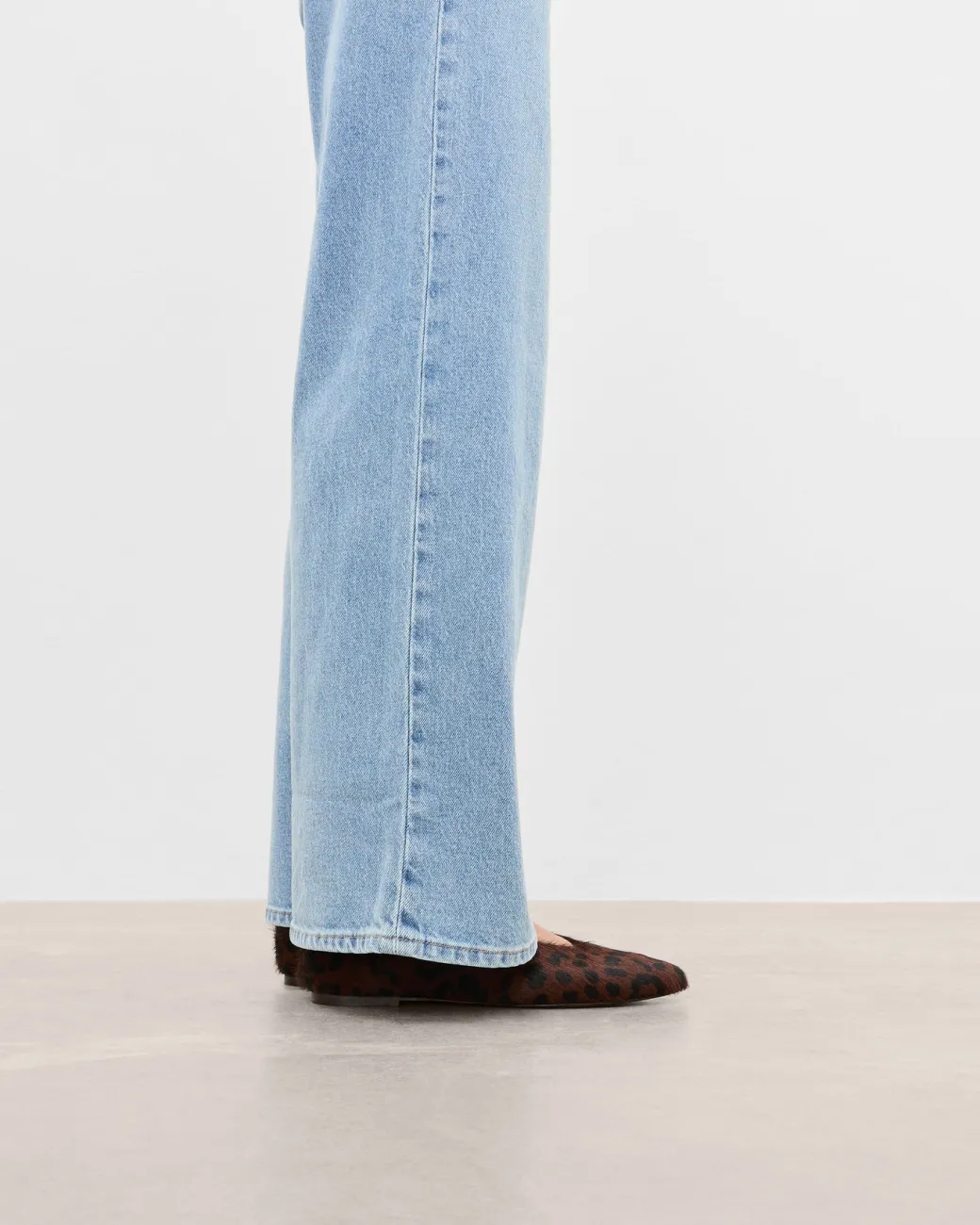 belinda_leather_hair_leo_1.webp Ballet Flats^Flattered Belinda Leather Leo Hair