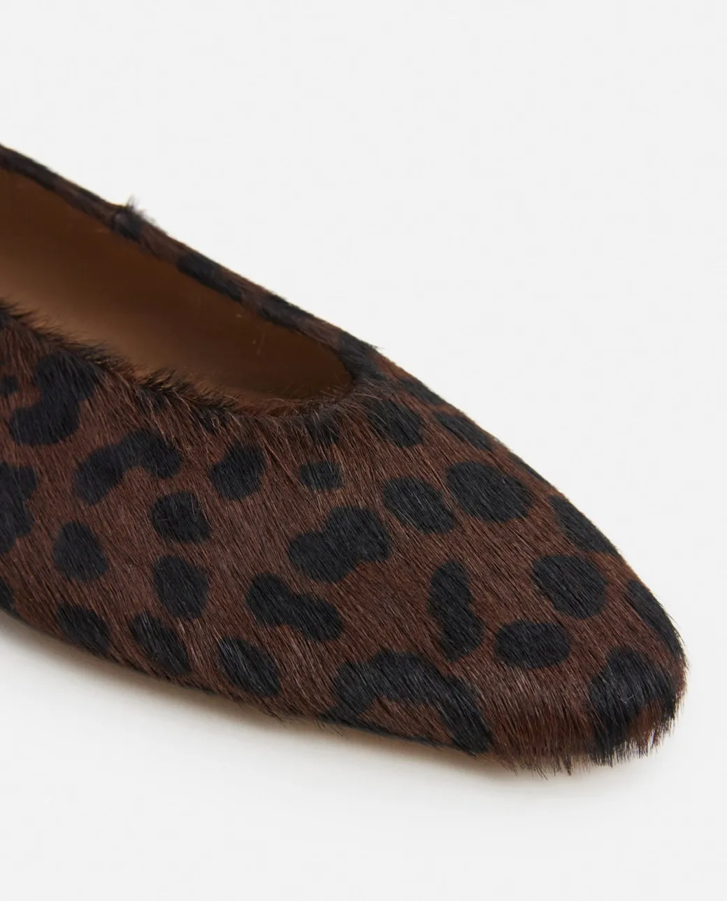 belinda_leather_hair_leo_4.webp Ballet Flats^Flattered Belinda Leather Leo Hair