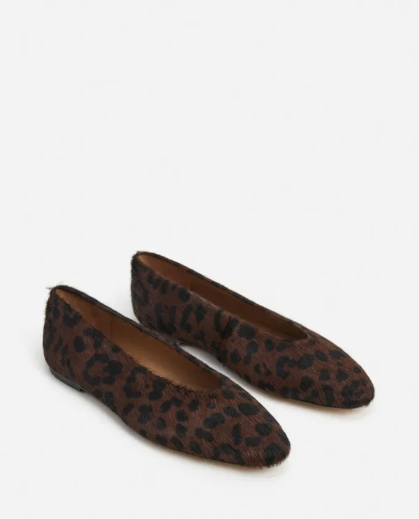 Ballet Flats^Flattered Belinda Leather Leo Hair