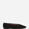 Ballet Flats^Flattered Belinda Suede Black