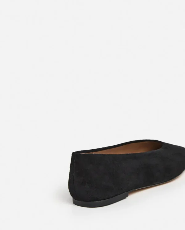 Ballet Flats^Flattered Belinda Suede Black