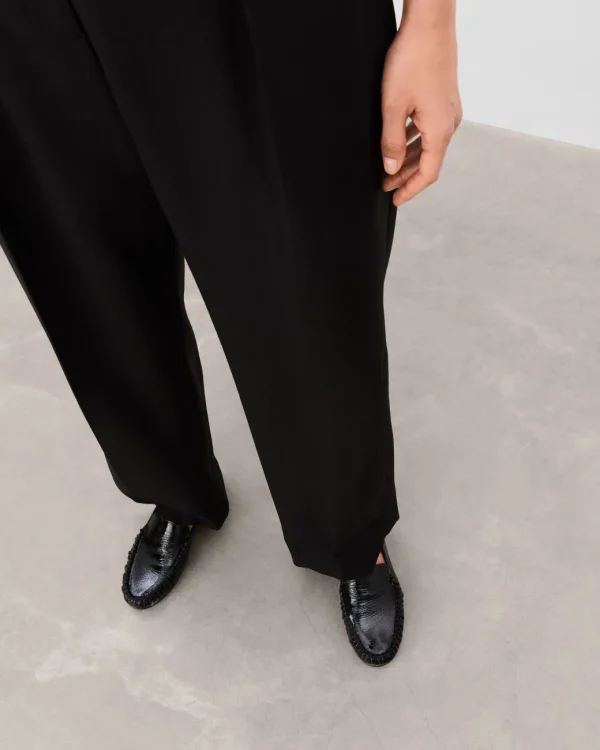 Loafers^Flattered Bess Leather Patent Black