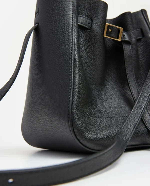Shoulder Bags | Crosshoulder Bag^Flattered Bo Mini Bucket Leather Black