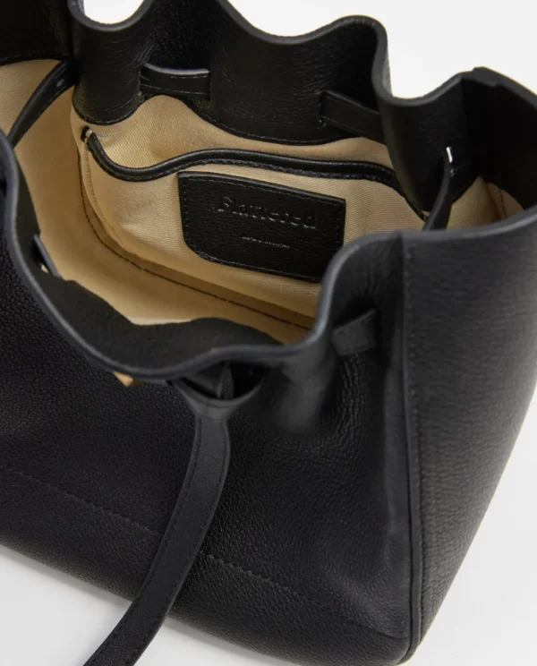 Shoulder Bags | Crosshoulder Bag^Flattered Bo Mini Bucket Leather Black
