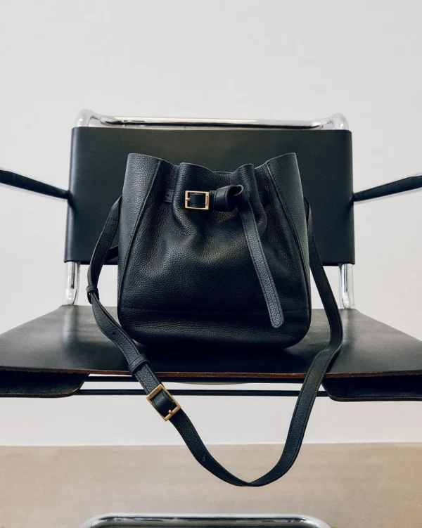 Shoulder Bags | Crosshoulder Bag^Flattered Bo Mini Bucket Leather Black