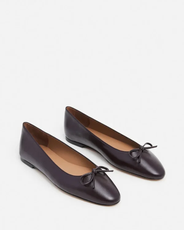 Ballet Flats^Flattered Bodil Leather Burgundy