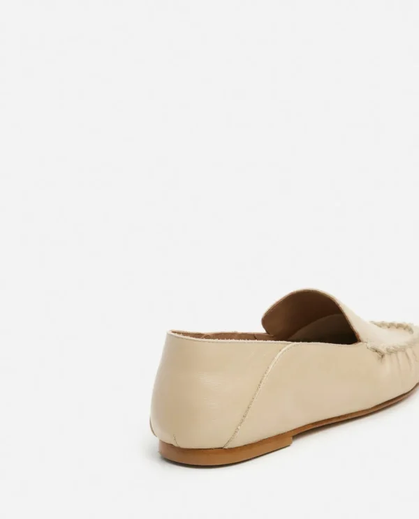 Loafers^Flattered Bon Bon Leather Beige