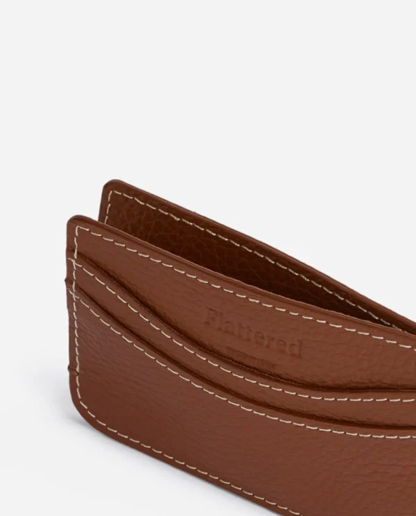 Accessories^Flattered Bonnie Cardholder Leather Cognac