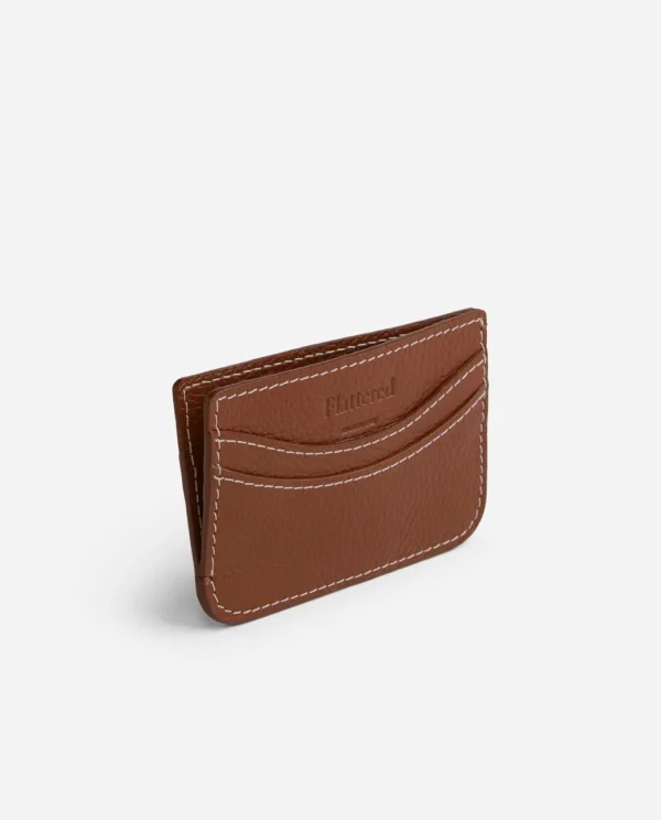 Accessories^Flattered Bonnie Cardholder Leather Cognac