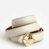 Belts^Flattered Brie Belt Leather Creme