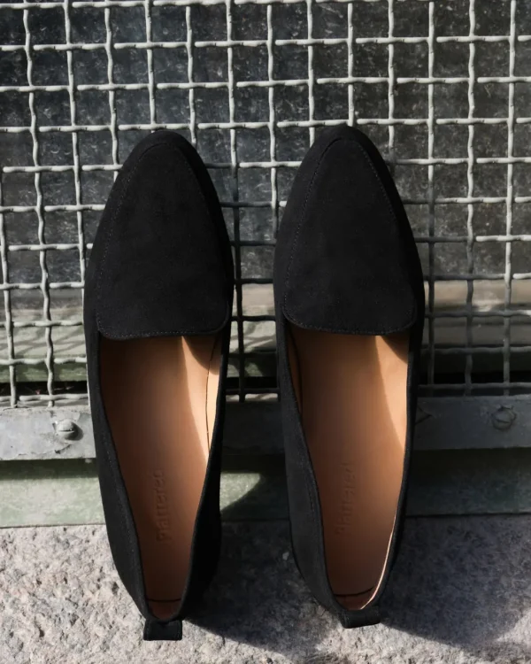 Loafers^Flattered Cajsa Suede Black