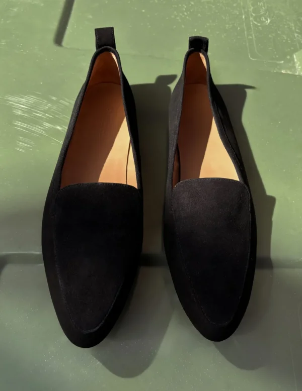 Loafers^Flattered Cajsa Suede Black