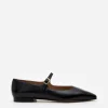 Ballet Flats^Flattered Camila Leather Black