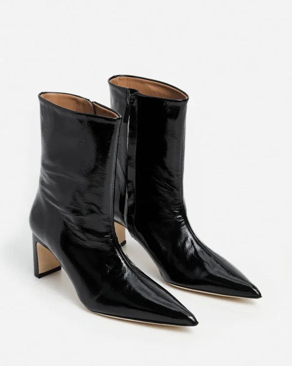 Boots^Flattered Cass Leather Patent Black