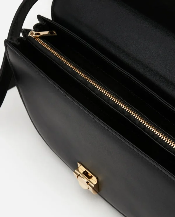 Crosshoulder Bag | Shoulder Bags^Flattered Cindy Crossbody Leather Black