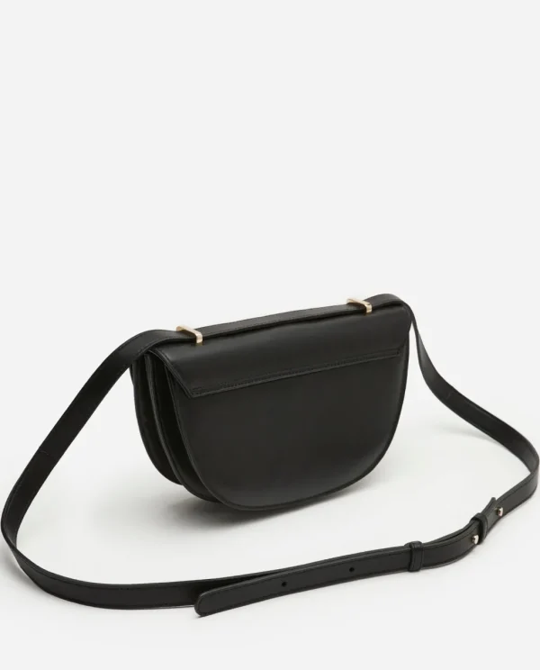 Crosshoulder Bag | Shoulder Bags^Flattered Cindy Crossbody Leather Black
