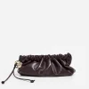 Clutch Bags^Flattered Cissi Clutch Bag Leather Burgundy