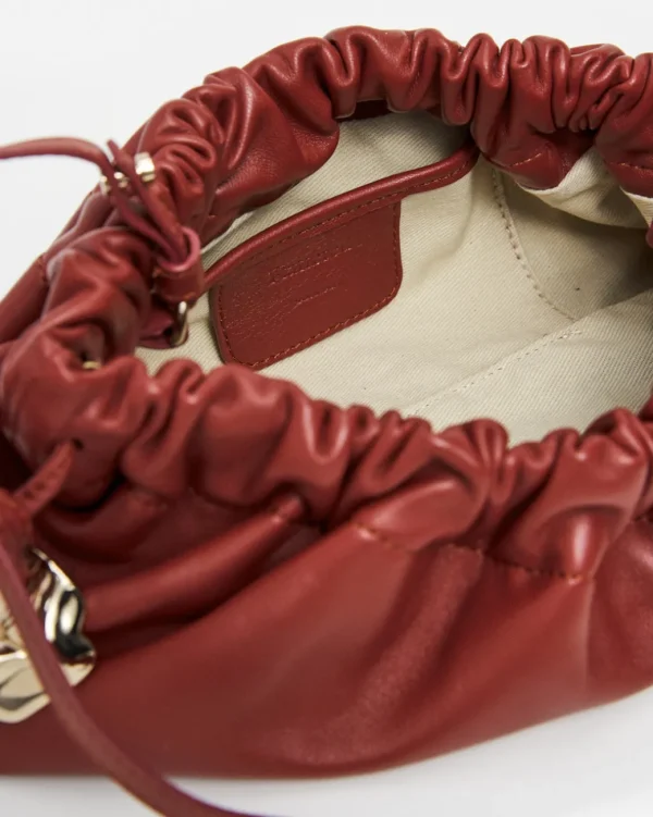 Clutch Bags^Flattered Cissi Clutch Bag Leather Red Brick