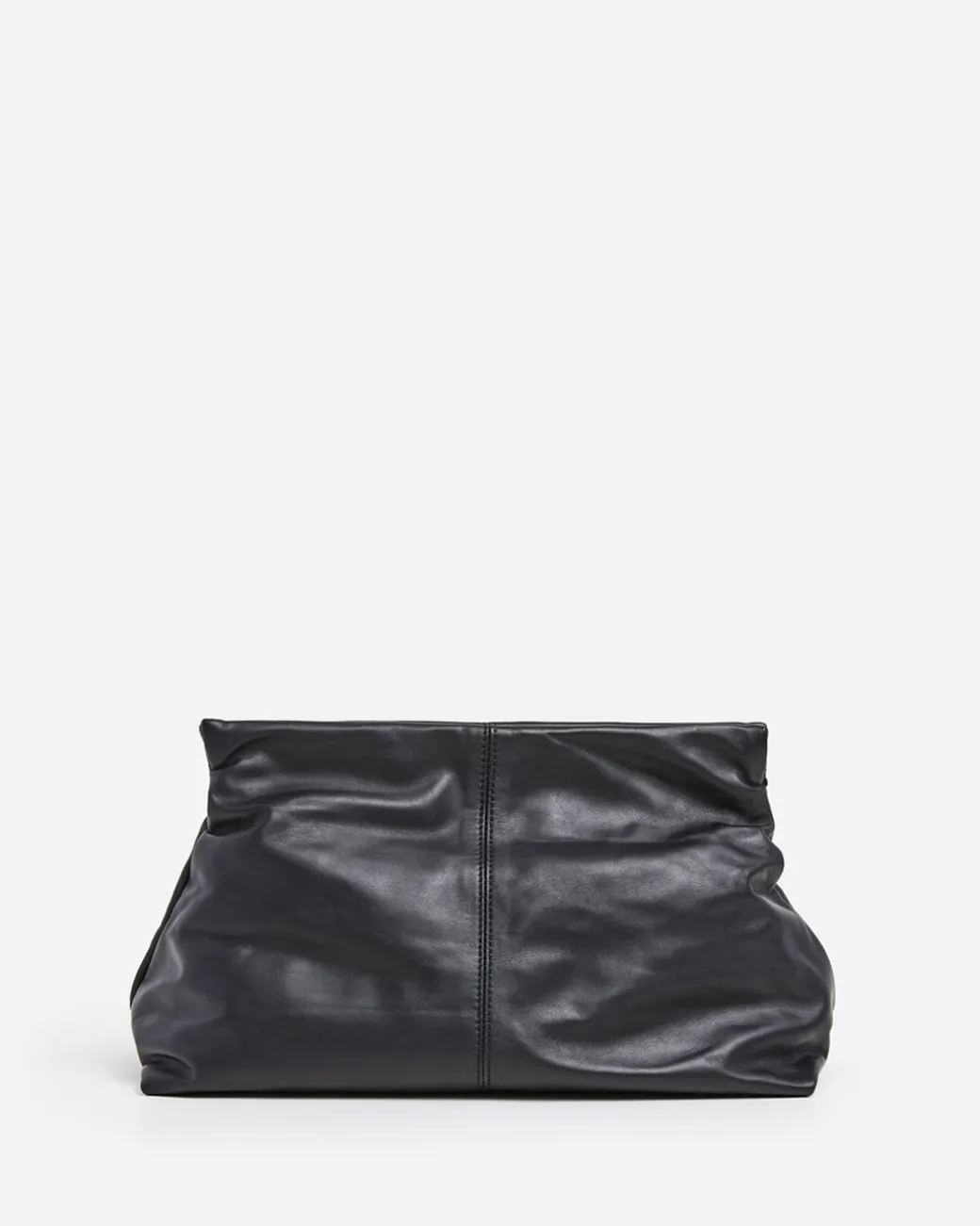 clay_clutch_leather_black_1.webp Clutch Bags^Flattered Clay Clutch Leather Black
