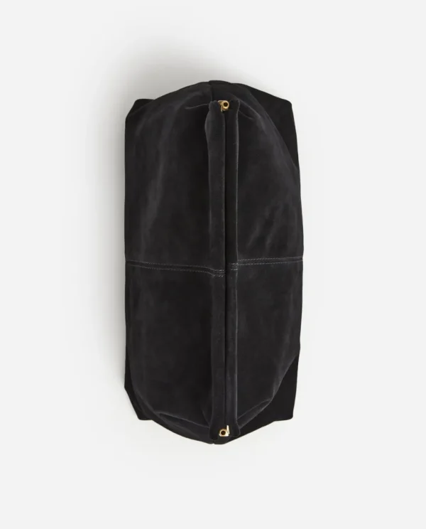 Clutch Bags^Flattered Clay Clutch Suede Black
