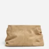 Clutch Bags^Flattered Clay Clutch Suede Sand