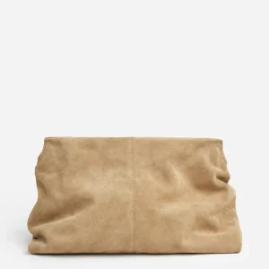 Clutch Bags^Flattered Clay Clutch Suede Sand