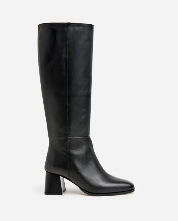 High-Shaft Boots | Boots^Flattered Colette Leather Black