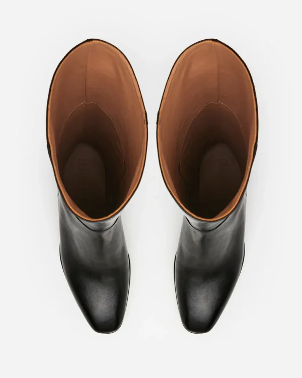 High-Shaft Boots | Boots^Flattered Colette Leather Black