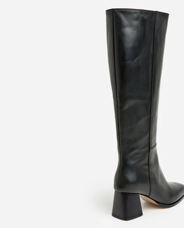 High-Shaft Boots | Boots^Flattered Colette Leather Black