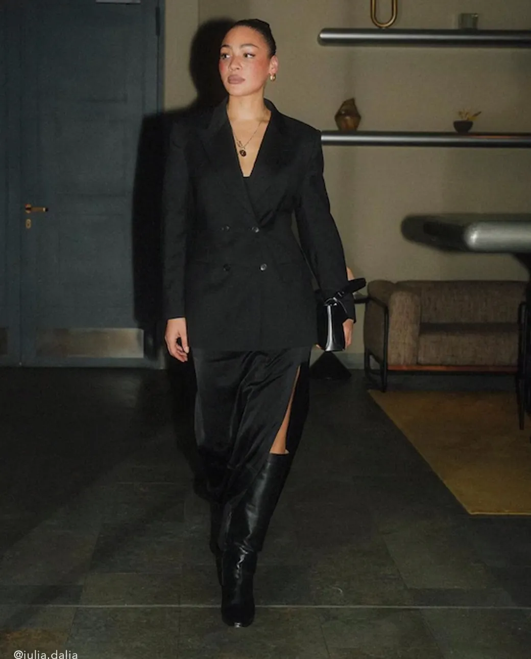 colette_leather_black_5.webp High-Shaft Boots | Boots^Flattered Colette Leather Black