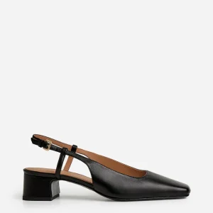Heels^Flattered Elin Leather Black