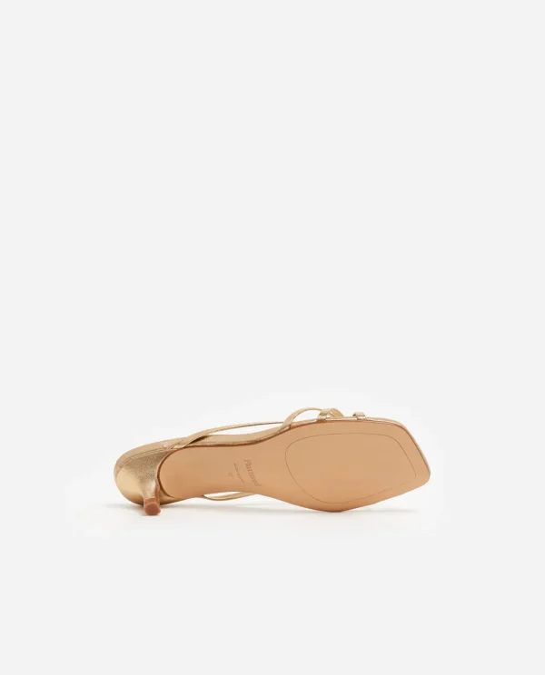 Heeled Sandals | Heels^Flattered Eunisa Leather Gold
